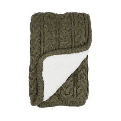 Vinter & Bloom Deka Cuddly - Dusty Olive - obrázek