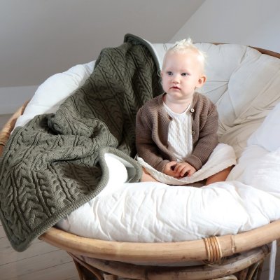 Vinter & Bloom Deka Cuddly - Dusty Olive