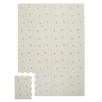 3 Sprouts Pěnová hrací podložka - Blueberry/Taupe