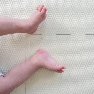 3 Sprouts Pěnová hrací podložka - Cream New - obrázek