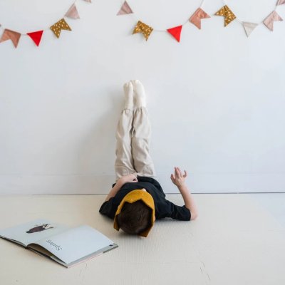 3 Sprouts Pěnová hrací podložka - Cream New - obrázek