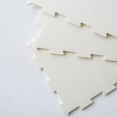 3 Sprouts Pěnová hrací podložka - Cream New - obrázek