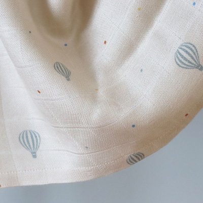 Nuuroo Josefine Mušelínové pleny z bambusu 2 ks - Air Baloon Dot - obrázek