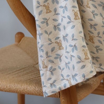 Nuuroo Josefine Mušelínové pleny z bambusu 2 ks - Bunny Leaf - obrázek