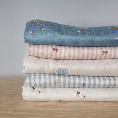 Nuuroo Josefine Mušelínové pleny z bambusu 2 ks - Celebration - obrázek