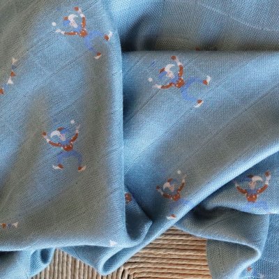 Nuuroo Valentin Mušelínová plena z bambusu - Celebration - obrázek