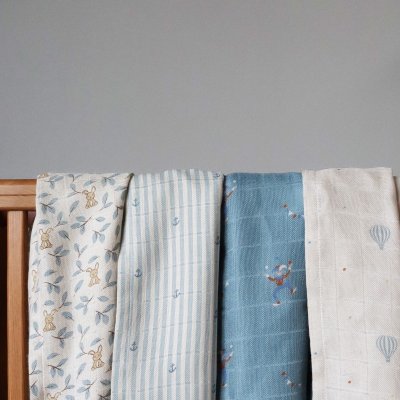 Nuuroo Valentin Mušelínová plena z bambusu - Celebration - obrázek