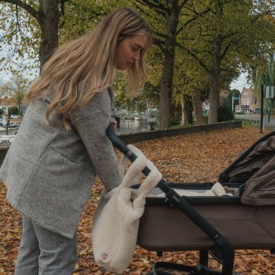 Lodger Taška Mom Bag Teddy - Birch