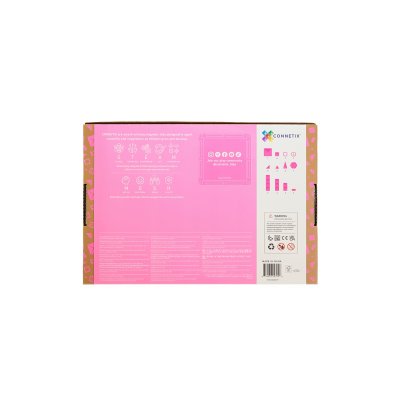 Connetix Magnetická stavebnice - Charity Pack Pink, 20 ks - obrázek
