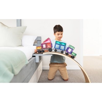 Connetix Magnetická stavebnice - Pastel Transport Pack, 50 ks - obrázek