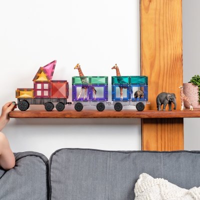 Connetix Magnetická stavebnice - Pastel Transport Pack, 50 ks