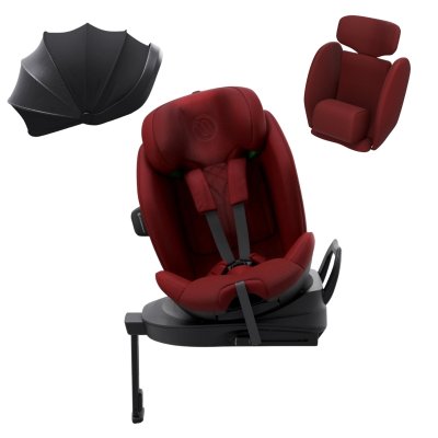 Avionaut Autosedačka Stardust Airflow + Novorozenecká vložka + Sluneční stříška - Red