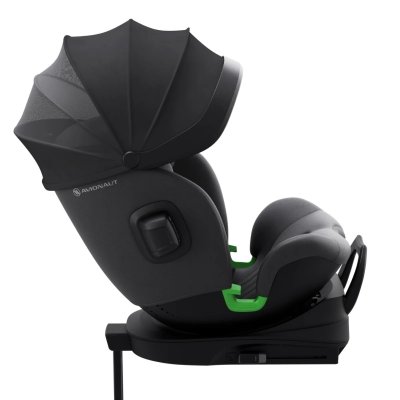 Avionaut Autosedačka Stardust Airflow + Novorozenecká vložka + Sluneční stříška - Black - obrázek