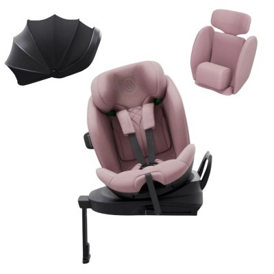 Avionaut Autosedačka Stardust Airflow + Novorozenecká vložka + Sluneční stříška - Pink