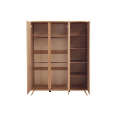 Faktum Třídílná skříň Sienna - Capuccino - obrázek