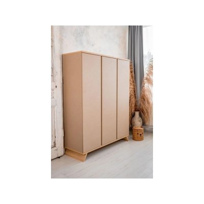 Faktum Třídílná skříň Sienna - Capuccino - obrázek