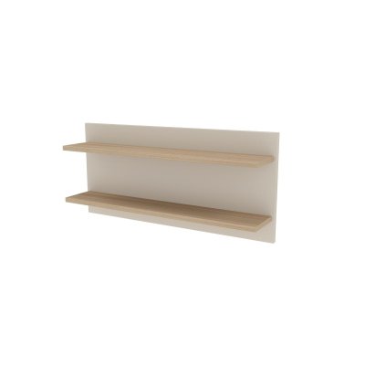 Faktum Dvoudílná polička na stěnu Sienna - Cashmere