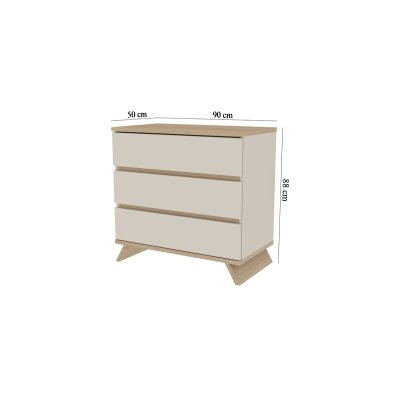 Faktum Přebalovací komoda Sienna - Cashmere - obrázek