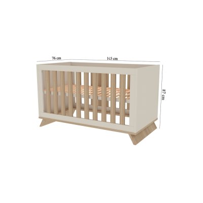 Faktum Variabilní postýlka Sienna 70 x 140 cm - Cashmere - obrázek