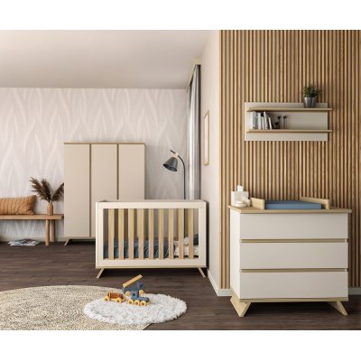 Faktum Třídílná skříň Sienna - Cashmere - obrázek