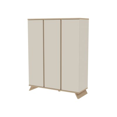 Faktum Třídílná skříň Sienna - Cashmere