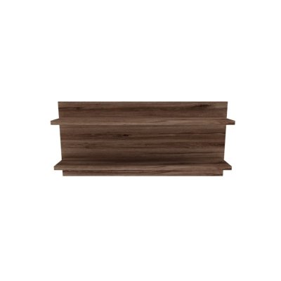 Faktum Dvoudílná polička na stěnu Nest - Walnut - obrázek