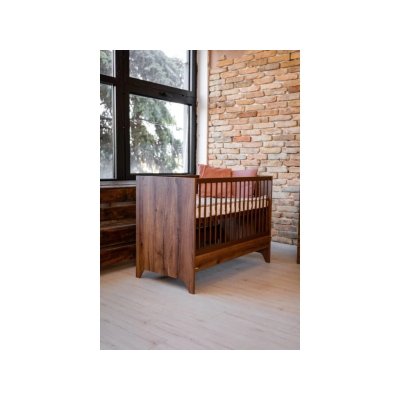 Faktum Dětská postýlka Nest 60 x 120 cm - Walnut - obrázek