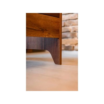 Faktum Dětská postýlka Nest 60 x 120 cm - Walnut - obrázek