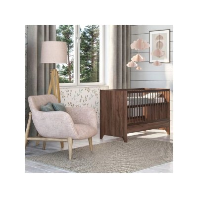 Faktum Dětská postýlka Nest 60 x 120 cm - Walnut - obrázek