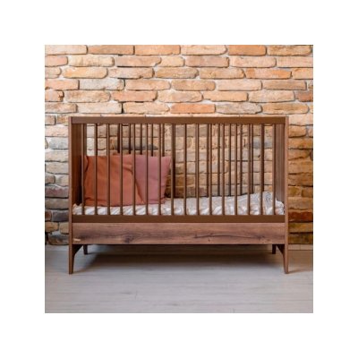Faktum Variabilní postýlka Nest 70 x 140 cm - Walnut - obrázek