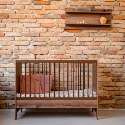 Faktum Variabilní postýlka Nest 70 x 140 cm - Walnut