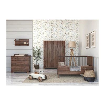 Faktum Třídílná skříň Nest - Walnut - obrázek