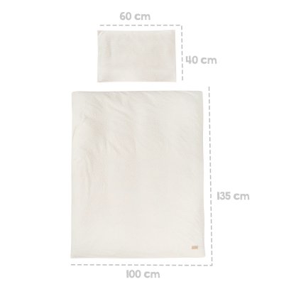 Roba Povlečení GOTS 100 x 135 cm - Seashells Oyster - obrázek