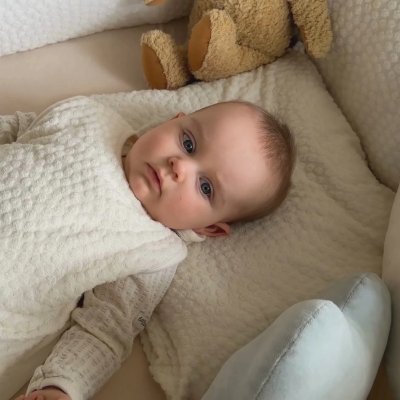 Roba Spací pytel z bio bavlny - Seashells Oyster, 70 cm - obrázek