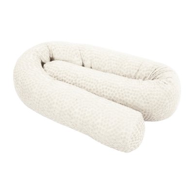 Roba Válec do postýlky z bio bavlny 170 cm - Seashells Oyster