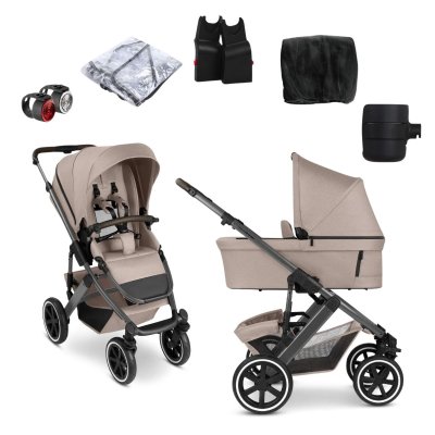 ABC Design Salsa 5 Air Kompletní kočárek + Příslušenství - Camel