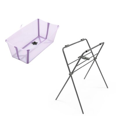 Stokke Flexi Bath Vanička + Stojan na vaničku - Lavender