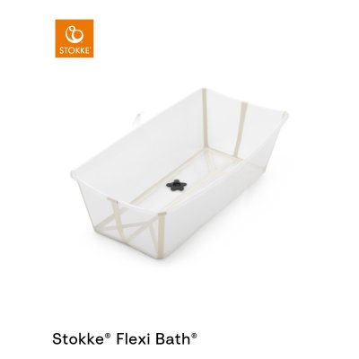 Stokke Flexi Bath Vanička + Stojan na vaničku - Sandy Beige - obrázek
