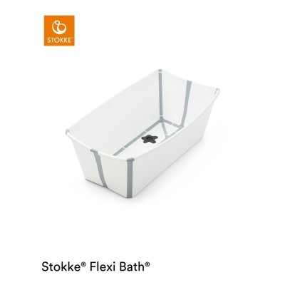 Stokke Flexi Bath Vanička + Stojan na vaničku - White - obrázek