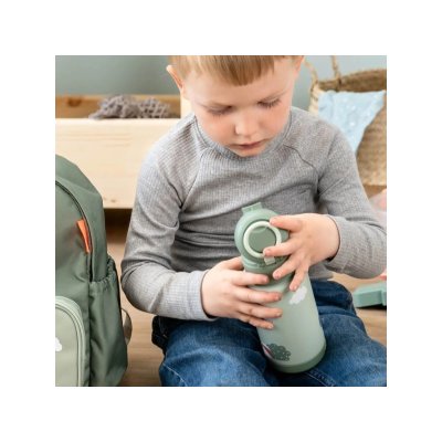 Done by Deer Dětská termoska Playground - Zelená - obrázek