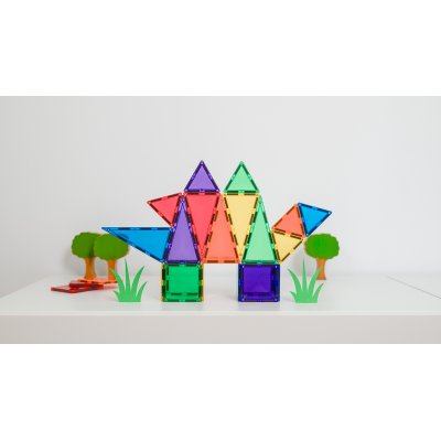 Connetix Magnetická stavebnice - Rainbow Mini Pack, 24 ks - obrázek