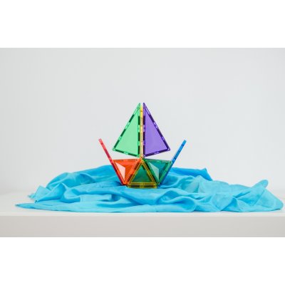 Connetix Magnetická stavebnice - Rainbow Mini Pack, 24 ks - obrázek