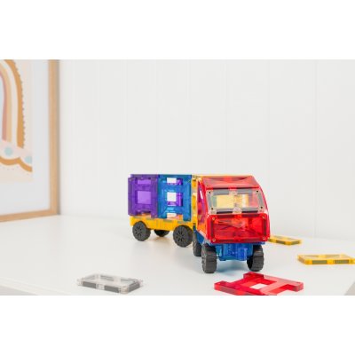 Connetix Magnetická stavebnice - Rainbow Car Pack, 2 ks - obrázek