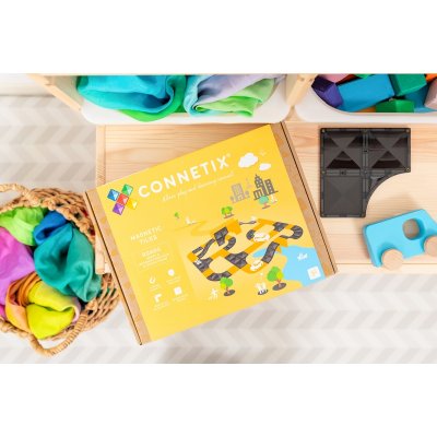 Connetix Magnetická stavebnice - Ramps & Intersections Pack, 16 ks - obrázek