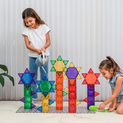 Connetix Magnetická stavebnice - Rainbow Rectangle Pack, 18 ks