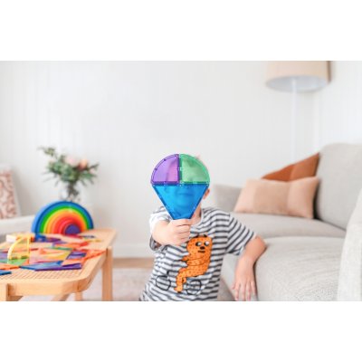 Connetix Magnetická stavebnice - Rainbow Shape Expansion Pack, 36 ks - obrázek
