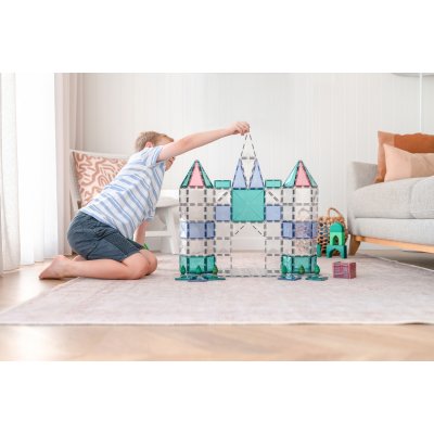 Connetix Magnetická stavebnice - Základna Clear Base, 2 ks - obrázek