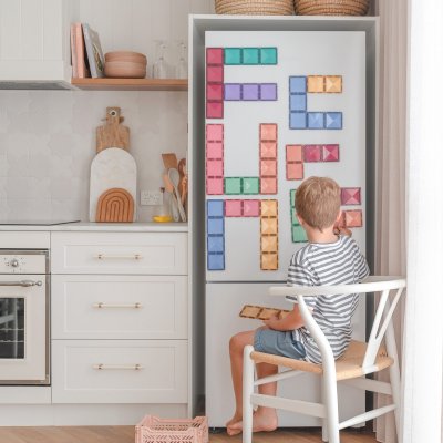 Connetix Magnetická stavebnice - Pastel Rectangle Pack, 24 ks