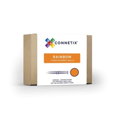 Connetix Sada kuliček - Rainbow Ball Pack, 12 ks