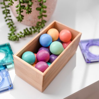 Connetix Sada kuliček - Pastel Ball Pack, 16 ks